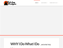 Tablet Screenshot of drivingdesigns.com